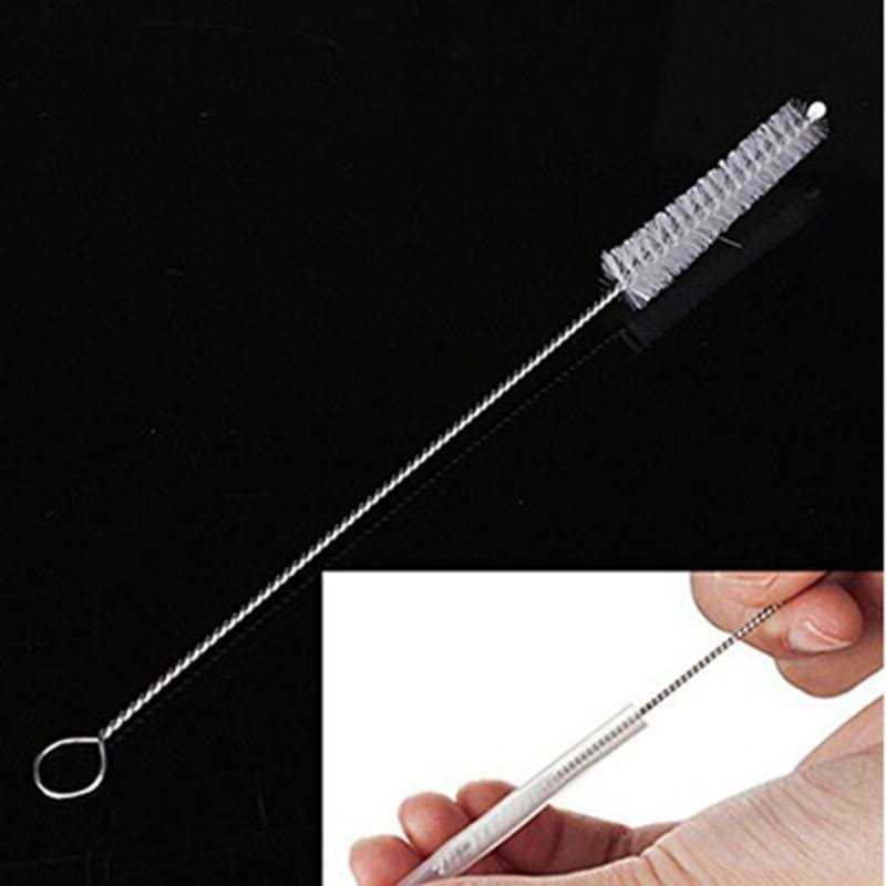 Toogoo I150213 10pcs Nylon Straw Cleaners Cleaning Brush Drinking Pipe Cleaners Stainless Steel Glass - Cheap Fitting