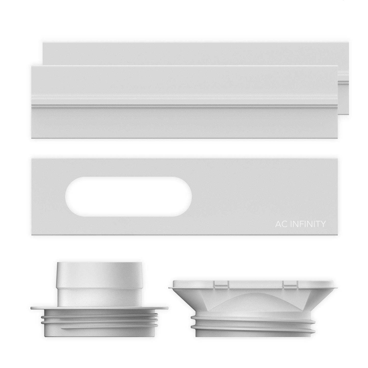 AC Infinity Adjustable Vent Port Window Duct Kit for Inline Fans - Cheap Fitting
