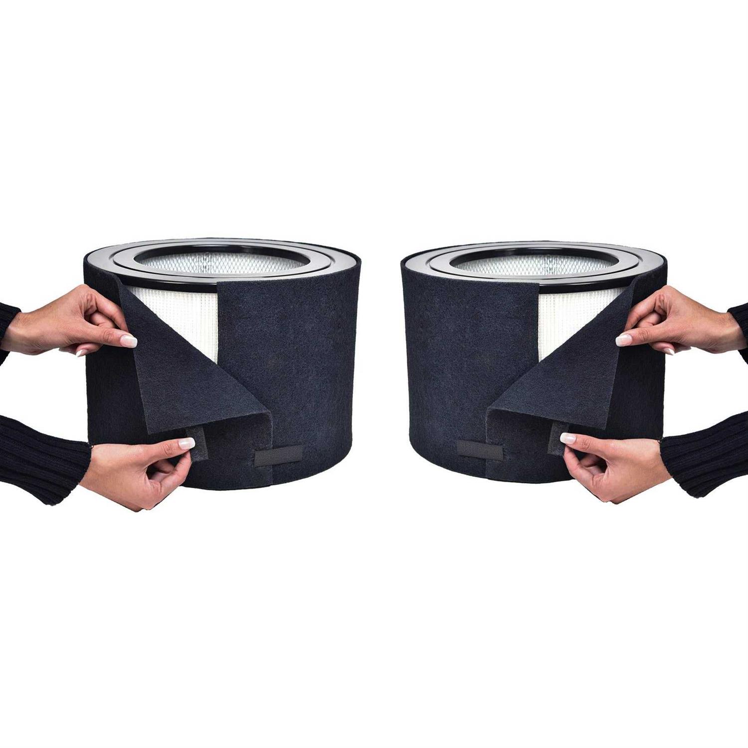 Honeywell 50250 Compatible Air Purifier Pre Filter Deodorizes Air and Removes Odors With Activated Carbon and Zeolite To Extend Air Filter Life - Cheap Fitting