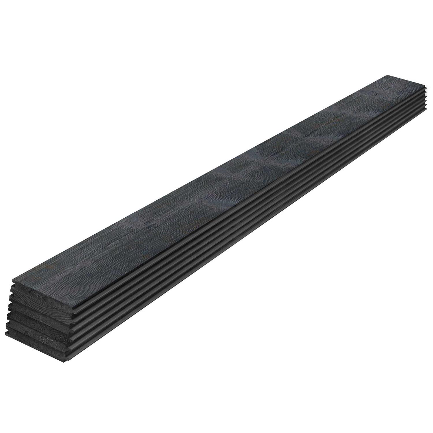UFP-Edge Thermally Modified Wood 1 in. x 6 in. x 8 ft. Tongue and Groove Boards - Cheap Fitting
