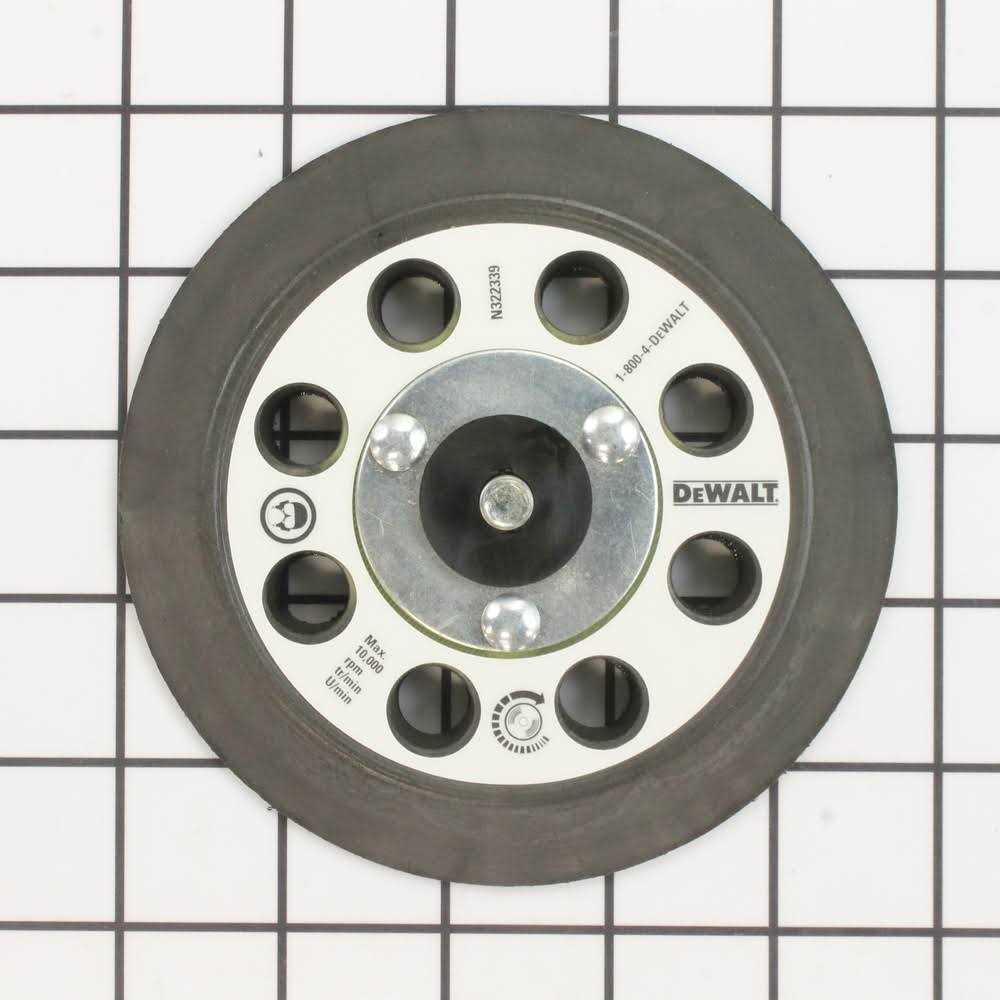 Dewalt Black & Decker OEM N324219 replacement Sander Hook & Loop Pad Dwe6401ds - Cheap Fitting