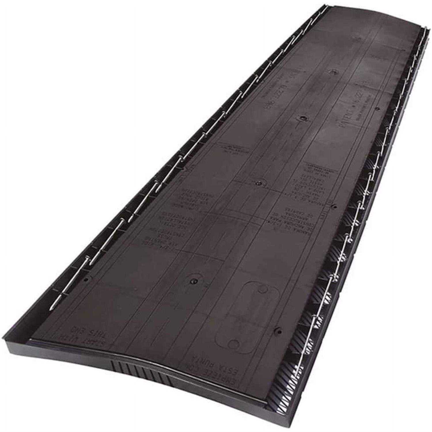 GAF Cobra Ridge Vent 3 11.5-in x 48-in Black Plastic Stick Roof Ridge Vent - Cheap Fitting