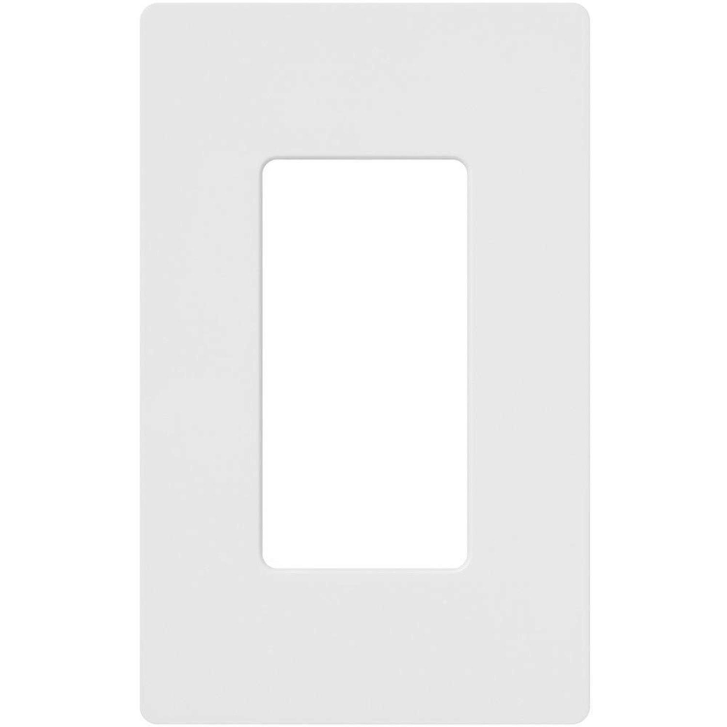 Lutron Claro Wall Plate 1-Gang CW-1-WH - Cheap Fitting