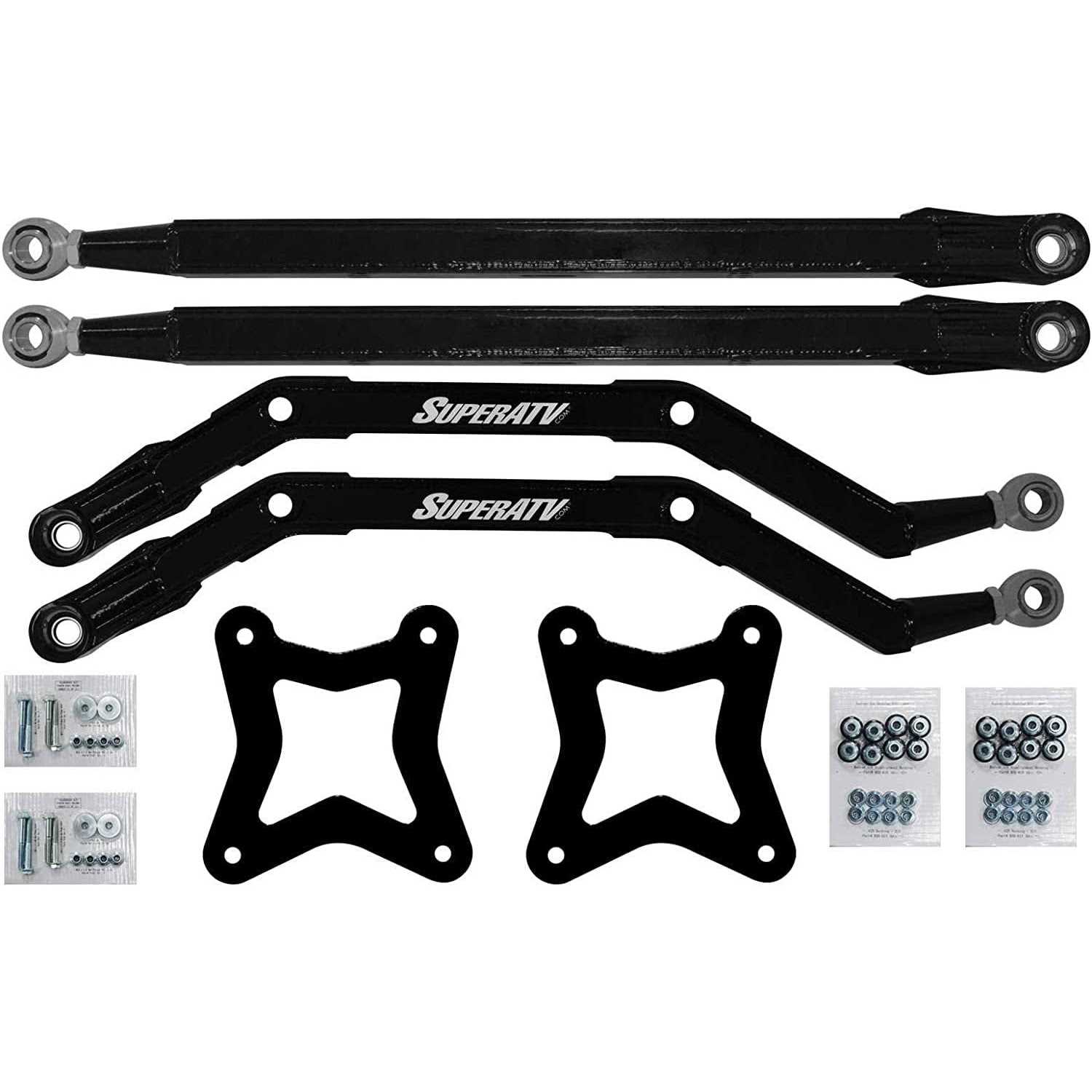 SuperATV Polaris RZR 1000 High Clearance Boxed Radius Arms - Cheap Fitting