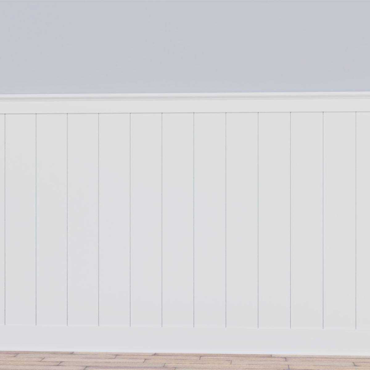 Deluxe Shiplap 96 PVC Wainscot Kit Ekena Millwork - Cheap Fitting