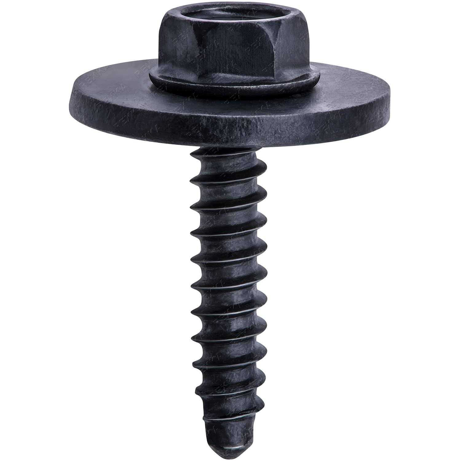 Rexka 20 pcs Fender Liner Bumper Cover Splash Shield Wheelhouse Liner Bolt Screw Compatible with GM 11570498 Chevrolet Camaro Colorado Corvette - Cheap Fitting