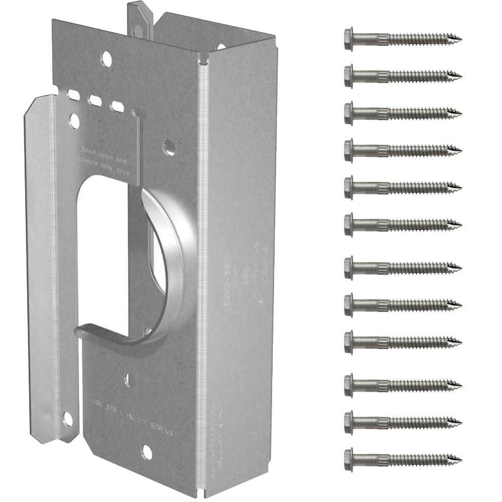 Simpson Strong-Tie HSS2-SDS1.5 1.5 Stud Shoe/Screws - Cheap Fitting