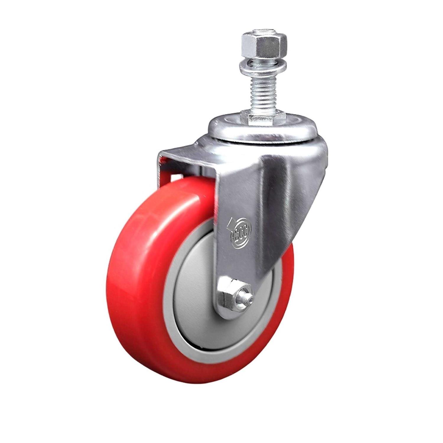 Service Caster Swivel Stem Caster Set - Cheap Fitting