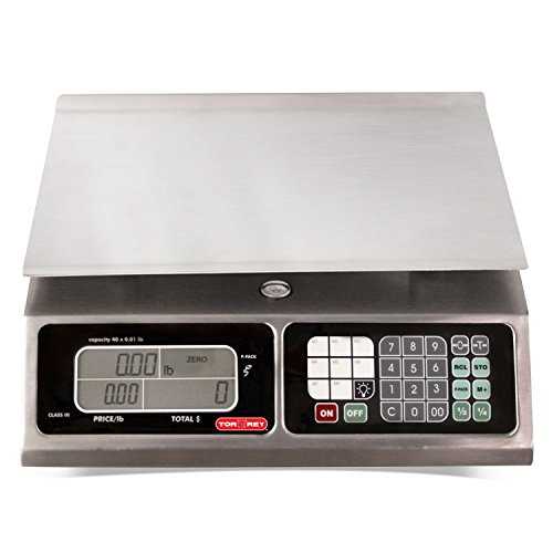 Tor Rey L-PC 40L 40 lb. Digital Price Computing Scale, Legal for Trade - Cheap Fitting