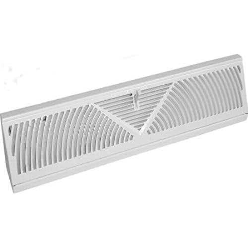 Rocky Mountain Goods Baseboard Register Vent Roundflow Design for Maximum air Flow - Cheap Fitting