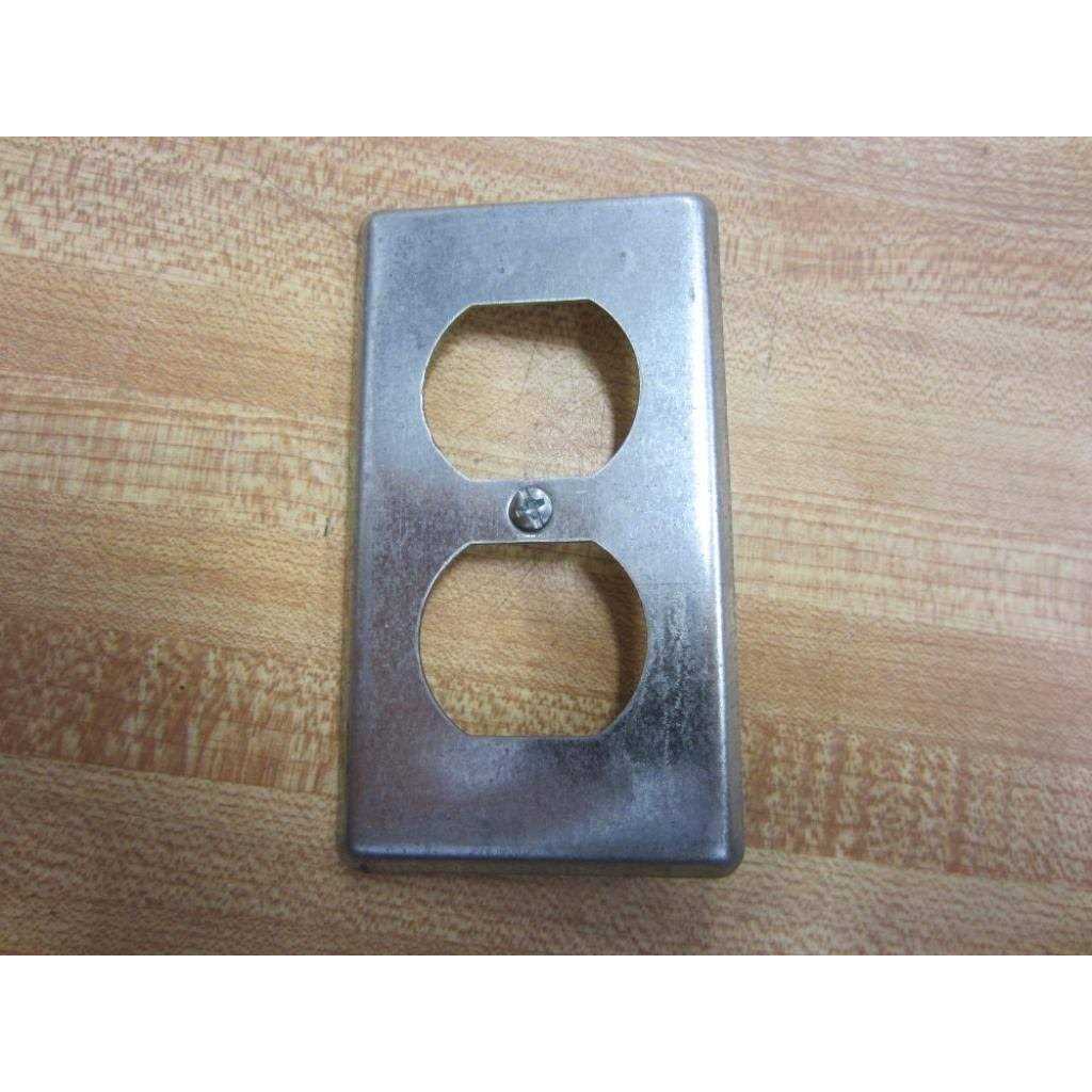 Steel City Duplex Receptacle Handy Box Cover 58-C-7 - Cheap Fitting