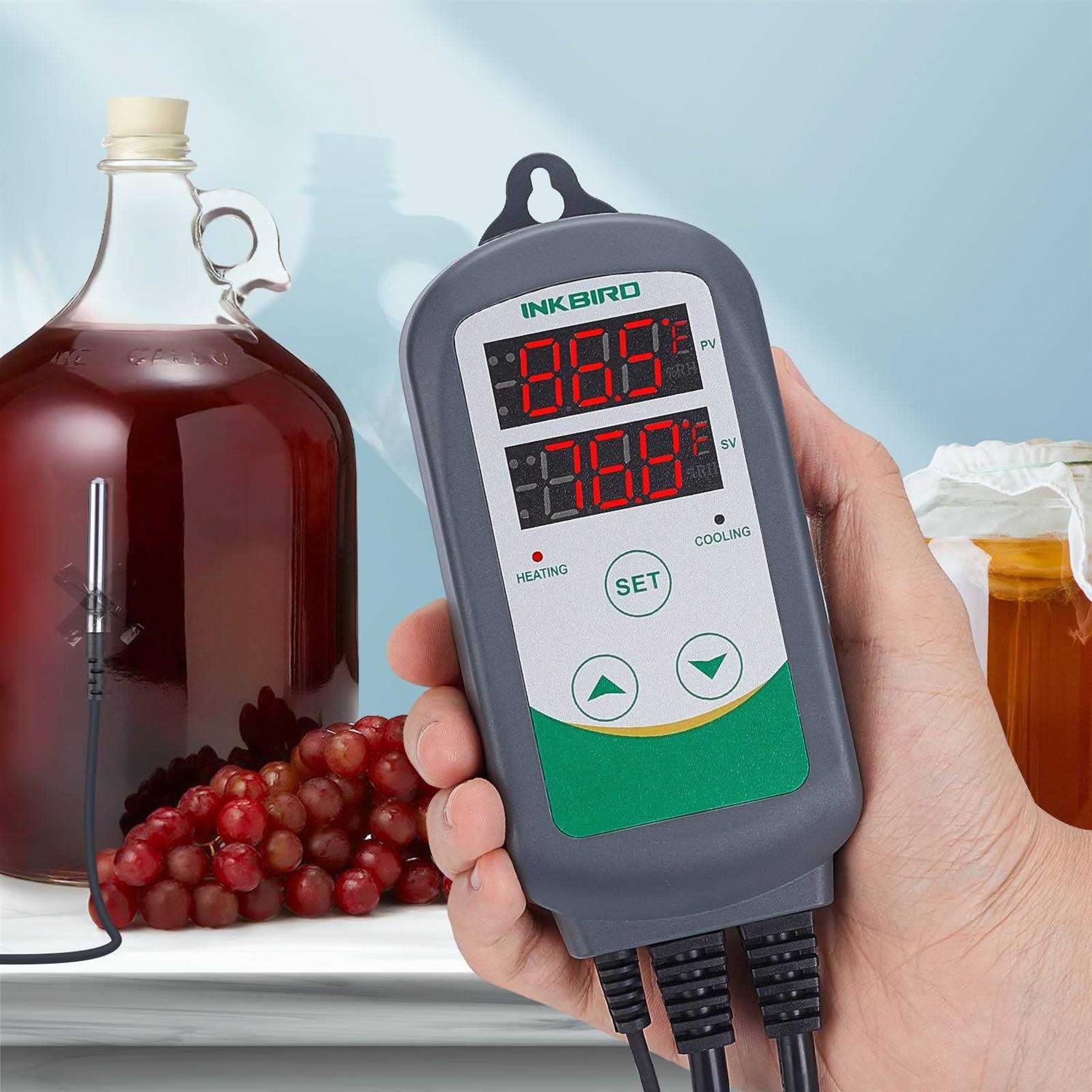 Inkbird ITC-308 Digital Temperature Controller Thermostat and - Cheap Fitting