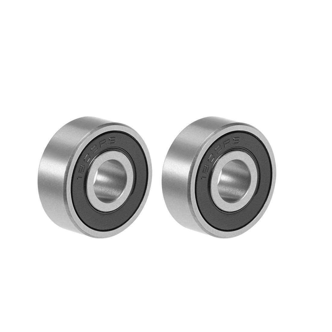 Uxcell Deep Groove Ball Bearings Inch Double Sealed Chrome Steel P0 Z1 - Cheap Fitting