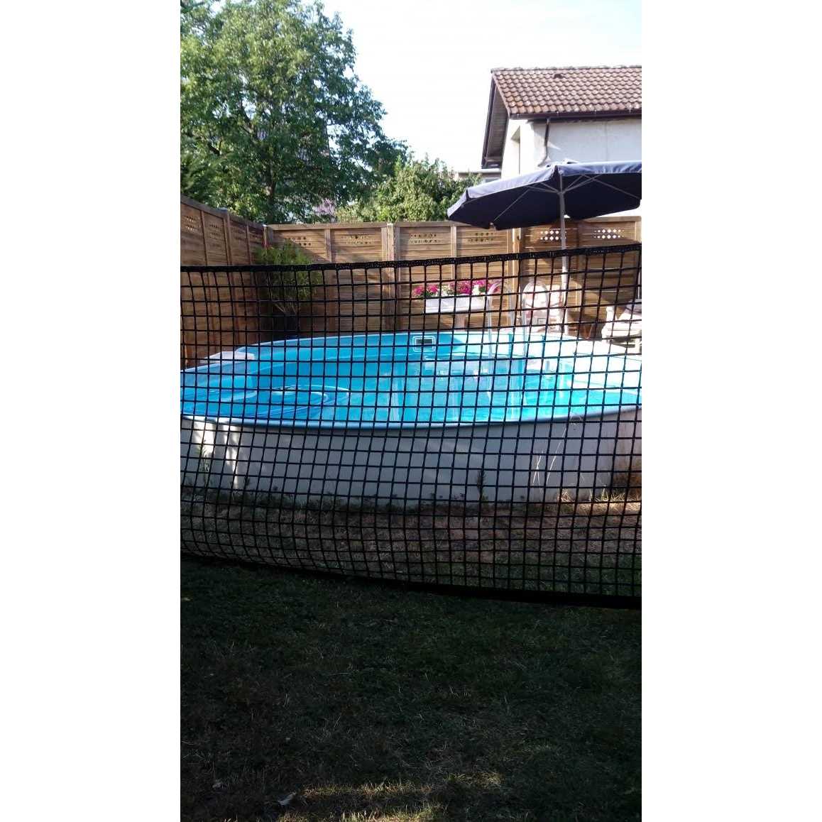 Courtyard Barrier Net – Available by the Meter - Cheap Fitting