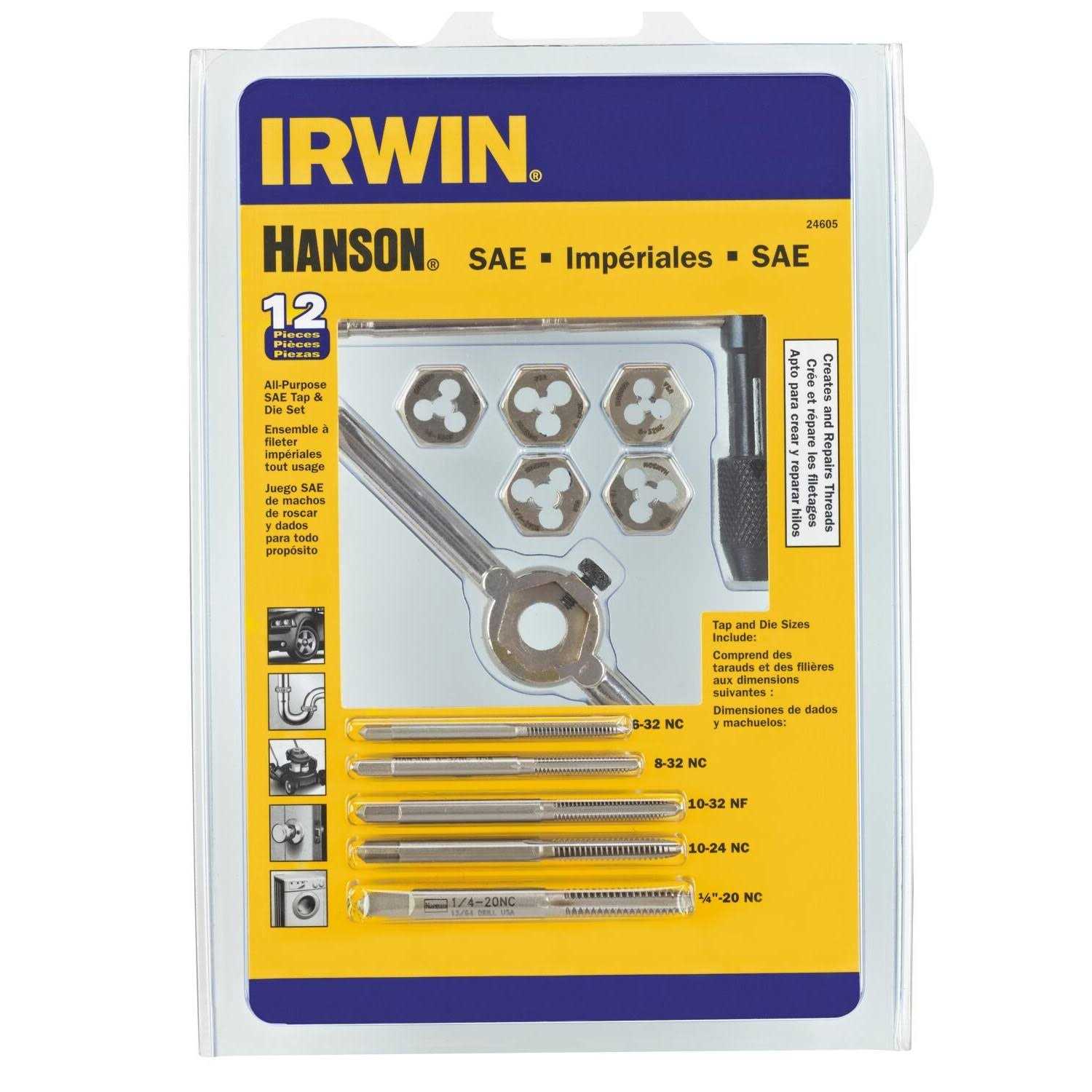 Irwin 24605 Tap and Die Set - Cheap Fitting