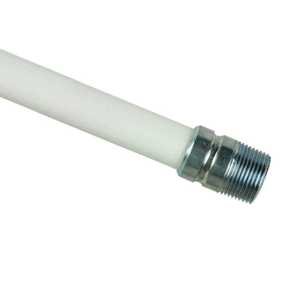 Everbilt 3/4 in. NPT x 63 in. Polypropylene Side-Mount Runoff Tube - Cheap Fitting