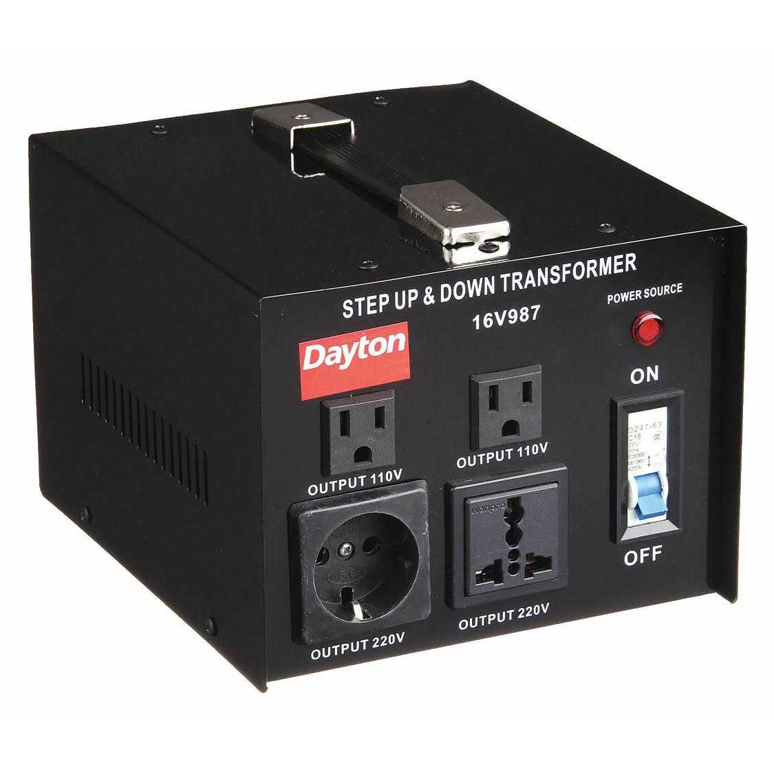 Dayton Step Up/Down Voltage Converter 16V987 - Cheap Fitting