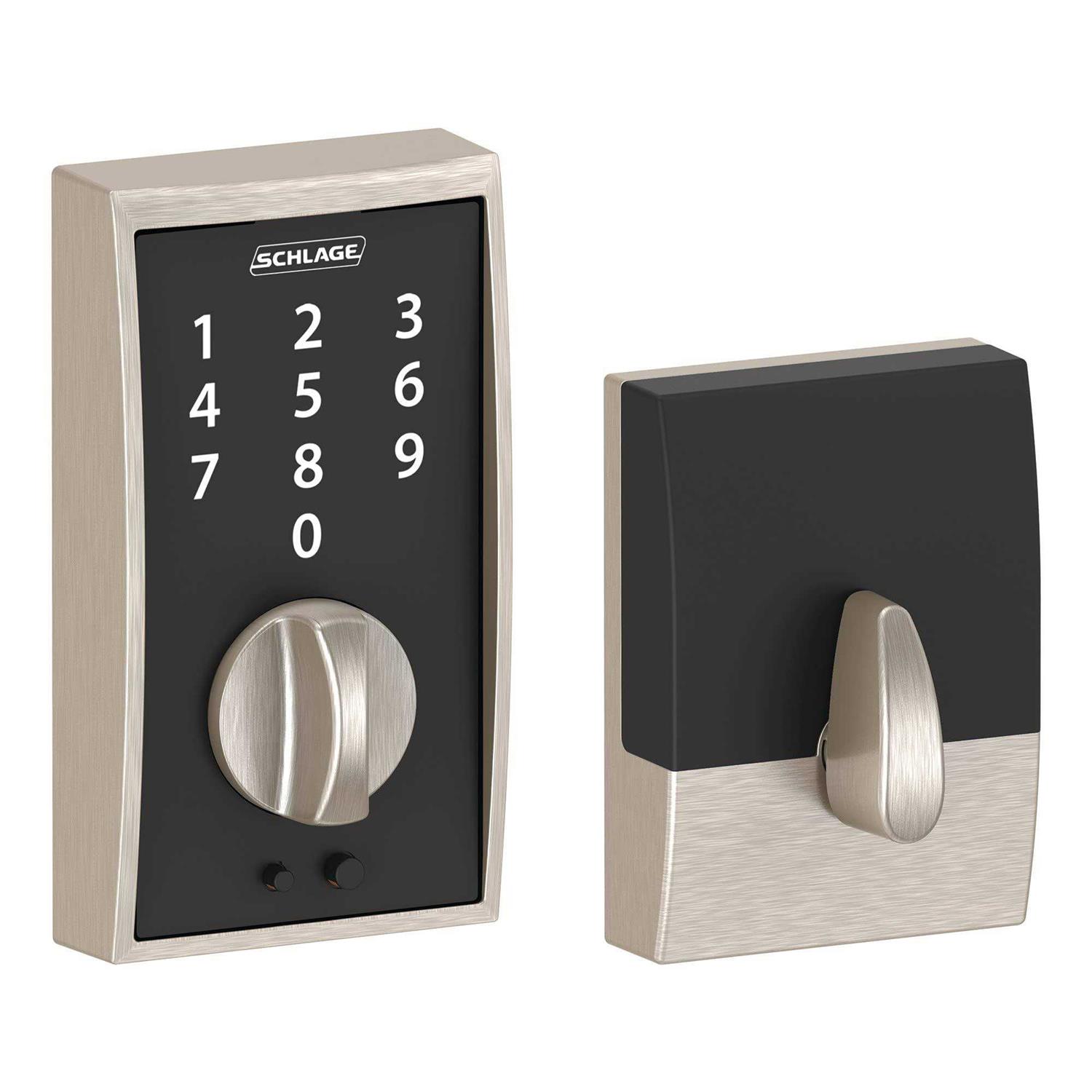 Schlage Century Touch Deadbolt - Cheap Fitting