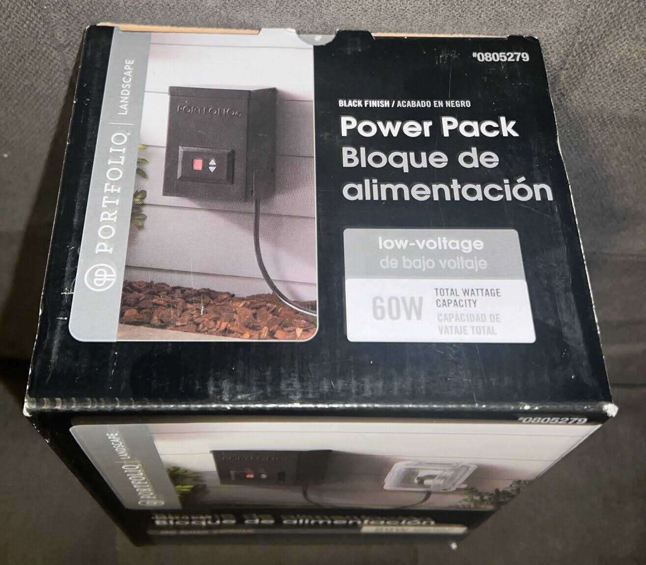 Portfolio 60-Watt 12-Volt Multi-Tap Landscape Lighting Transformer with Digital Timer with Dusk-to-Dawn Sensor - Cheap Fitting