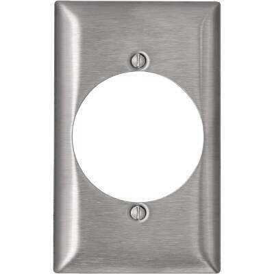 Leviton C-Series Stainless Steel 1-Gang Duplex Outlet Wall Plate - Cheap Fitting