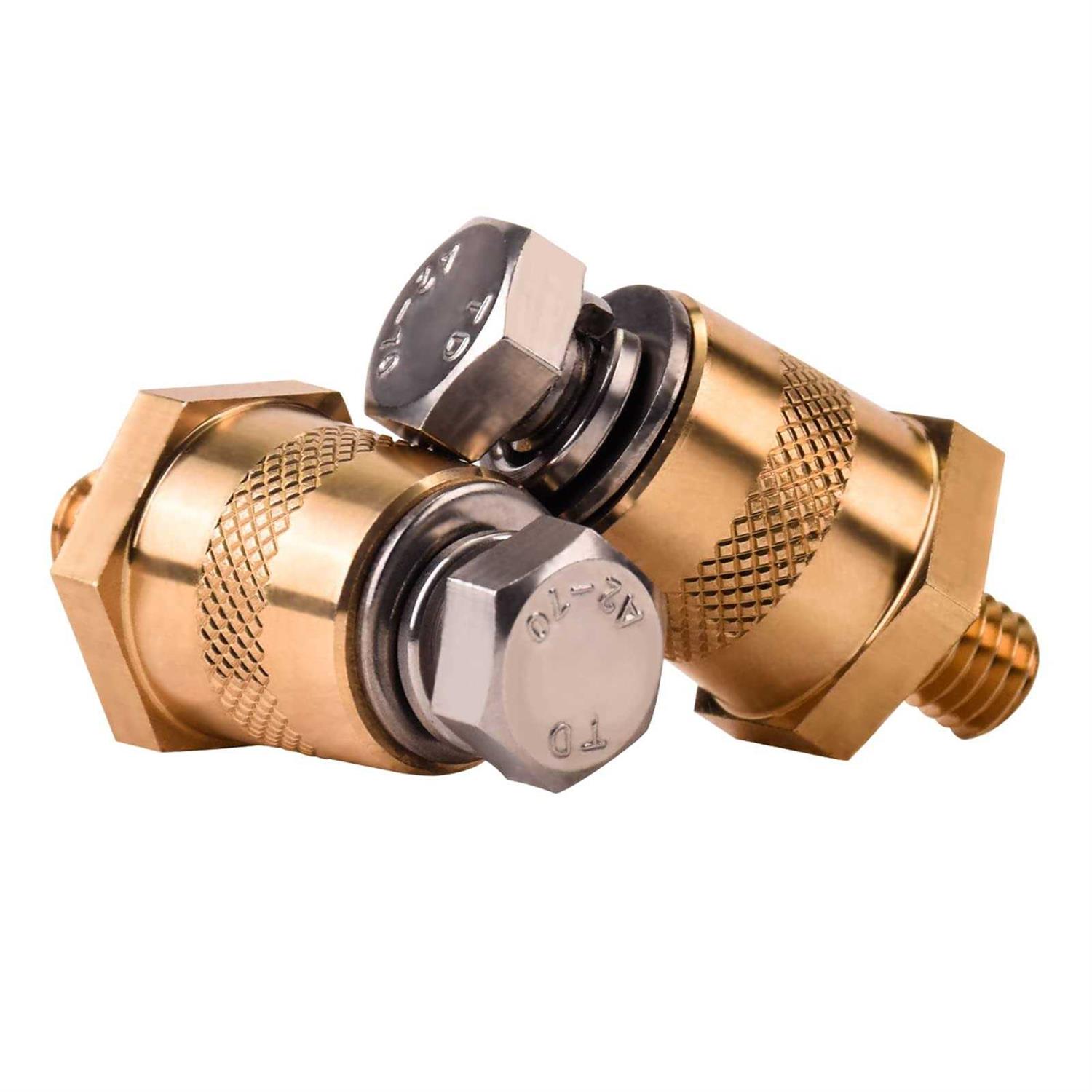 Battery Terminal Connectors,Battery Post terminals,for M8 Top or Side Terminal Charging Posts,Battery Cable terminals,Battery Post Adapter,Stud - Cheap Fitting