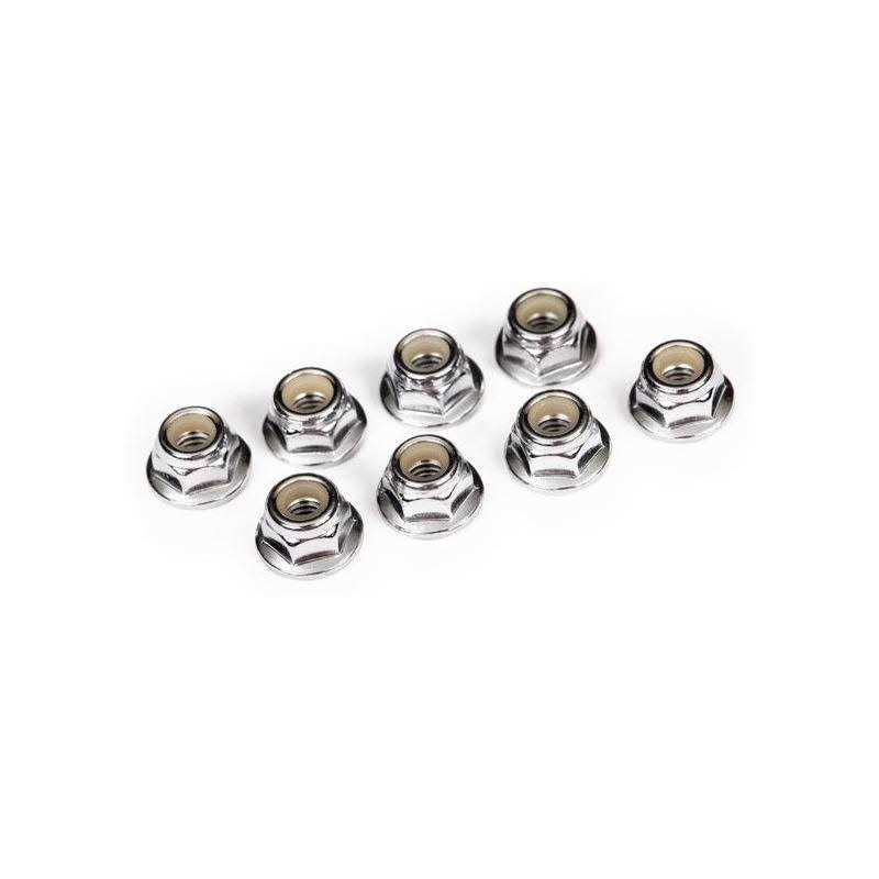 Traxxas 3647 Nuts 4mm Flanged Nylon Locking - Cheap Fitting