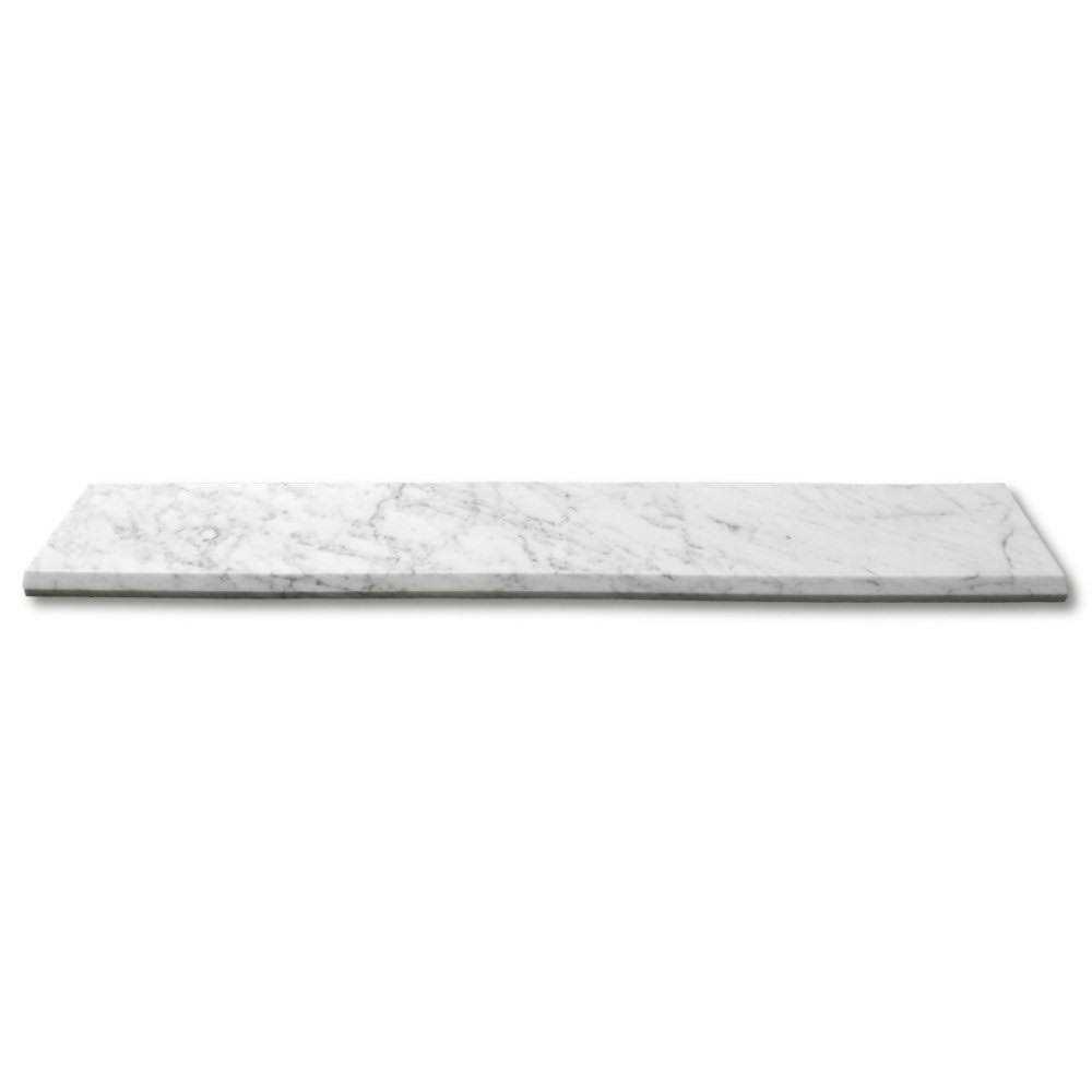 Marble Online Saddle Threshold Carrara White Marble 6×36 Beveled Tile Honed - Cheap Fitting