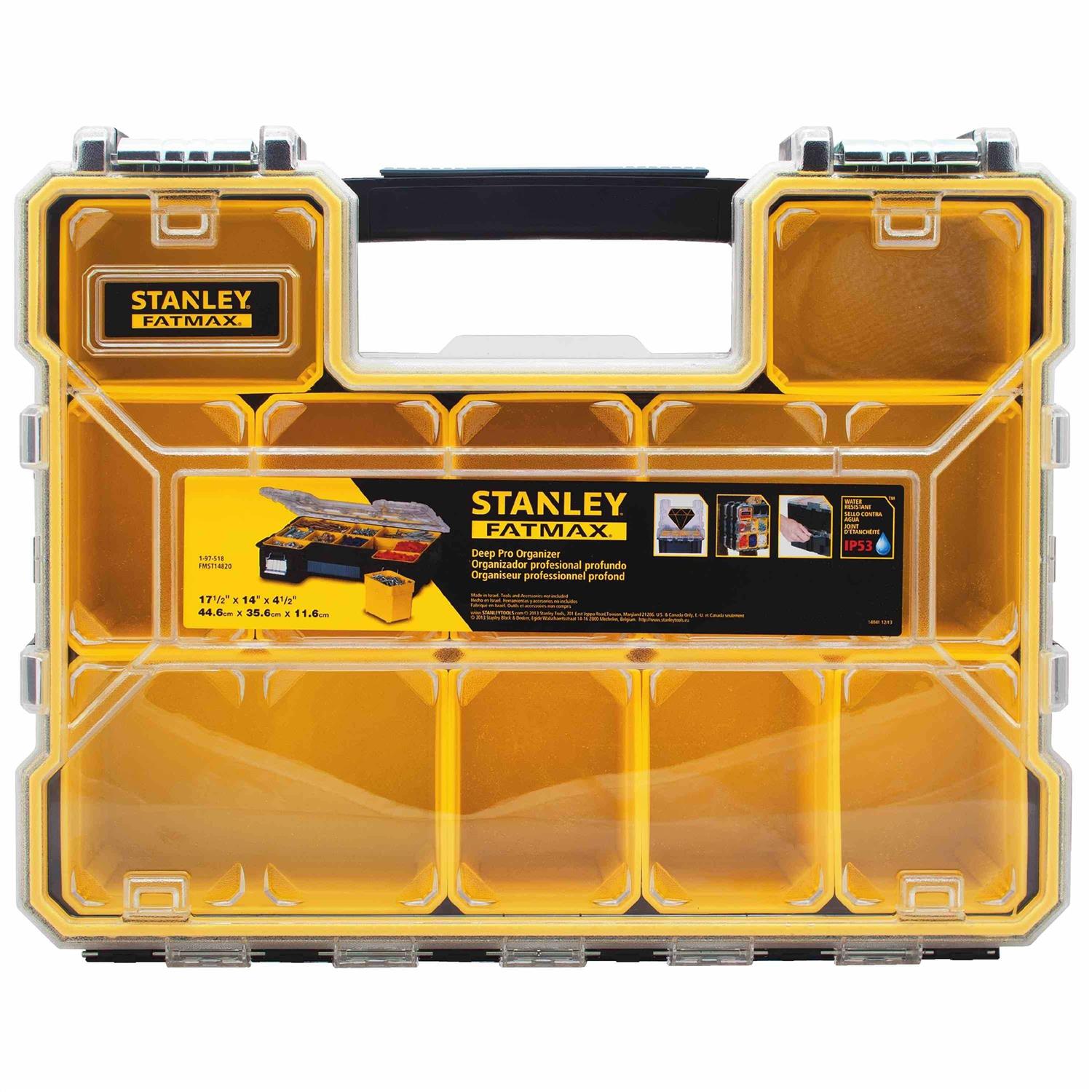 Stanley FMST14820 FATMAX Deep Pro Organizer - Cheap Fitting