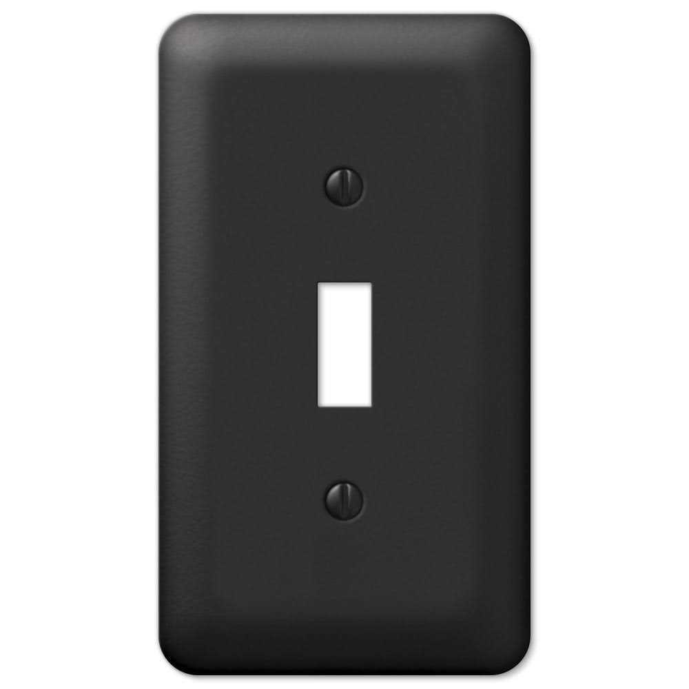 Amerelle 935TBK Devon Wallplate 1 Toggle - Cheap Fitting