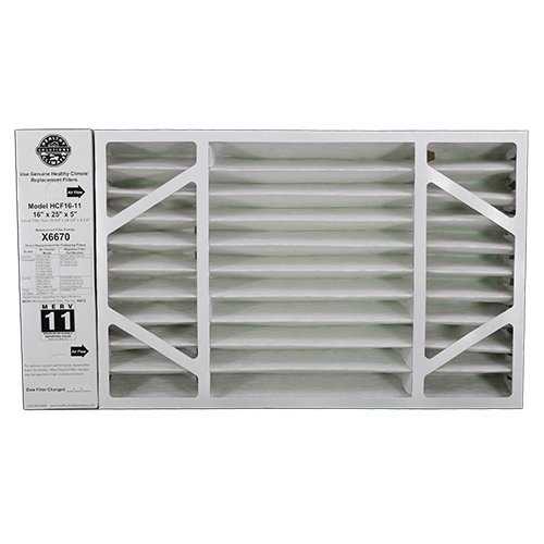 Lennox X6670 (5-Pack) – Healthy Climate HCF16-11 MERV 11 Replacement Filter 16 x 25 x 5 - Cheap Fitting