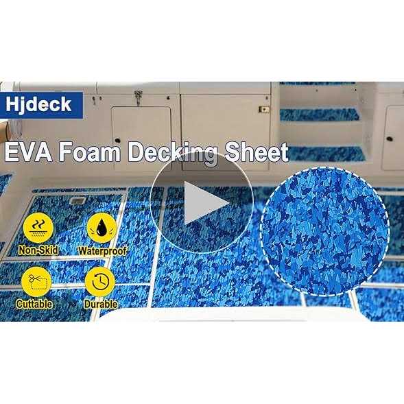 Hjdeck Boat Flooring Eva Foam Boat Decking Non Slip Pad Marine Carpet - Cheap Fitting