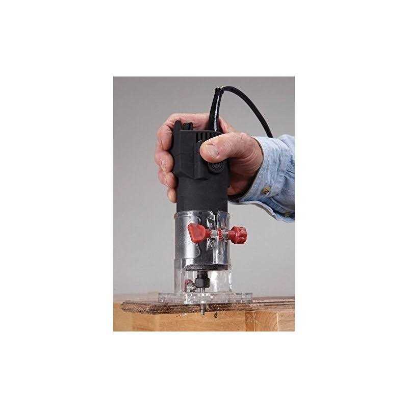 Drill Master 1/4 in. 2.4 Amp Trim Router 62659 - Cheap Fitting