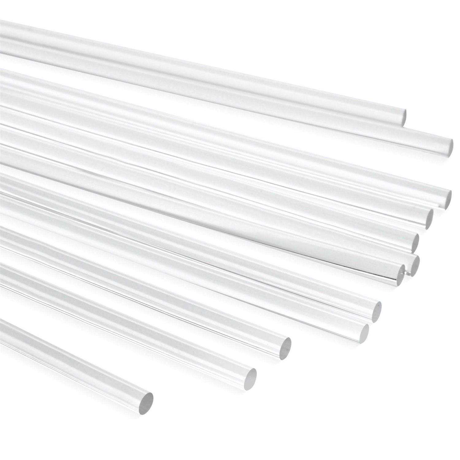 12 Pack Plastic Dowel Rods for DIY Projects - Cheap Fitting