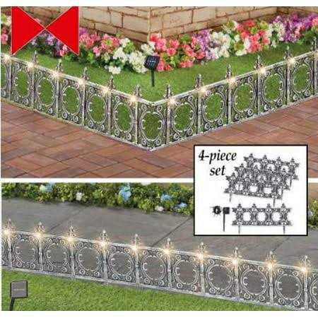 Sunny & Fun 0.4-in x 12-in Wrought Iron Metal Polypropylene Garden Fence Panel SKYHD70242 - Cheap Fitting
