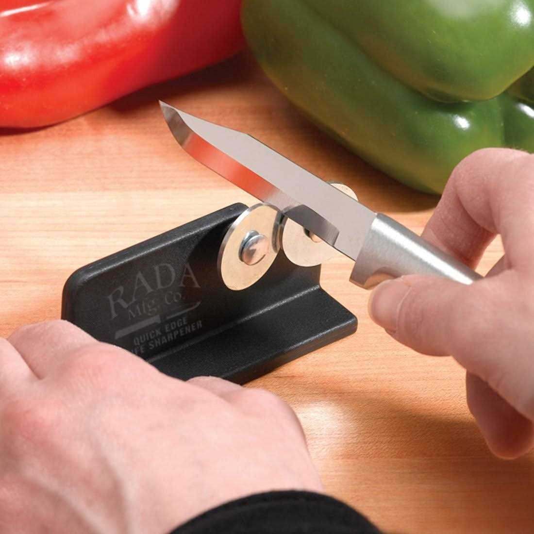 Rada Cutlery Quick Edge Knife Sharpener - Cheap Fitting
