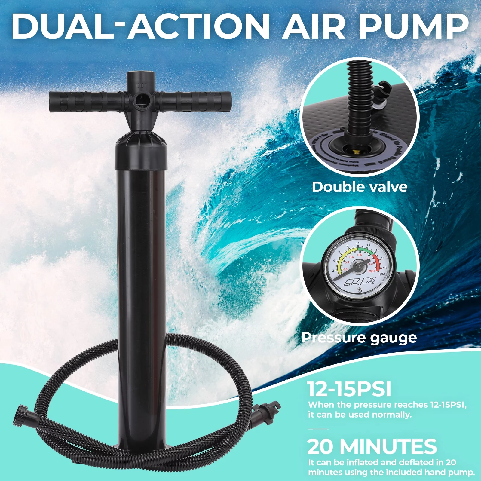 Arlopu 11FT Stand Up Paddle Board Inflatable with Premium SUP Accessories & Backpack, Non-Slip Deck, Waterproof Bag, Leash, Paddle and Hand Pump - Cheap Fitting