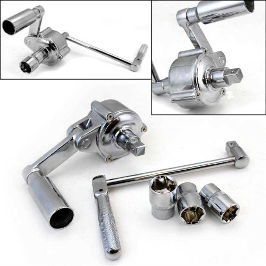 Xtremepowerus Torque Multiplier Lug Nut Labor Saving Wrench w Case - Cheap Fitting