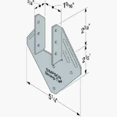 Simpson Strong-Tie Hurricane Tie H1A - Cheap Fitting
