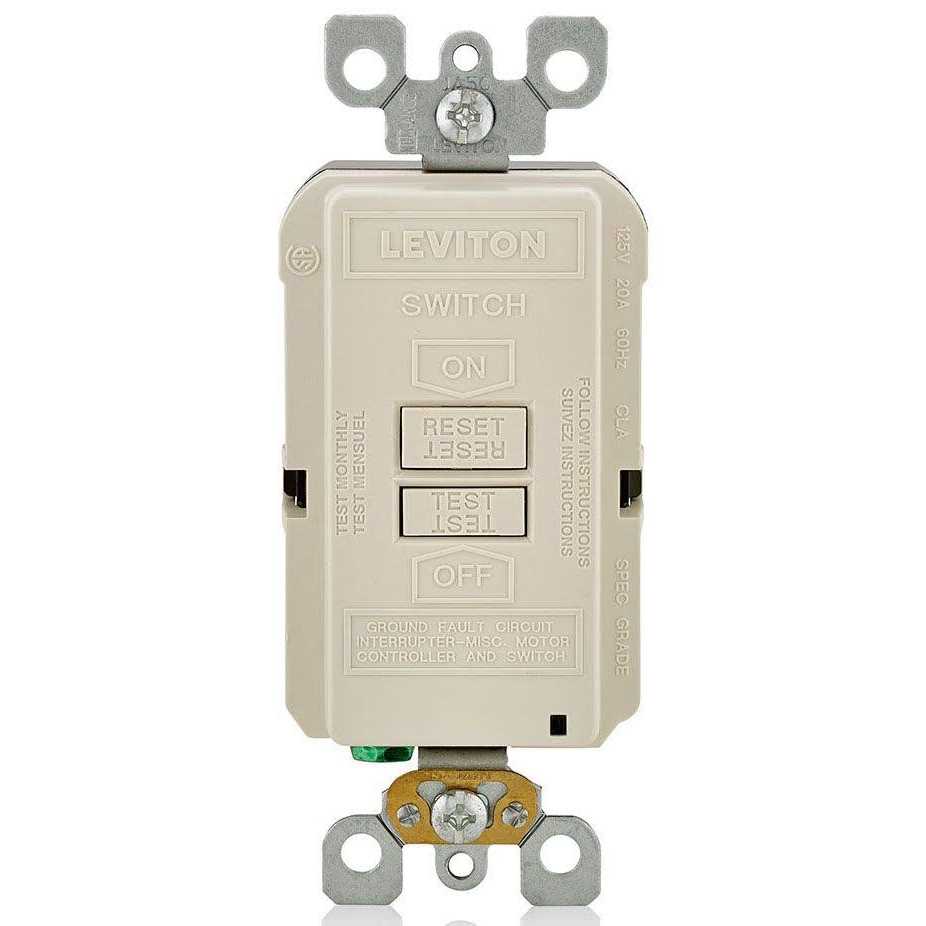 Leviton GFRBF-T Slim Blank GFCI - Cheap Fitting