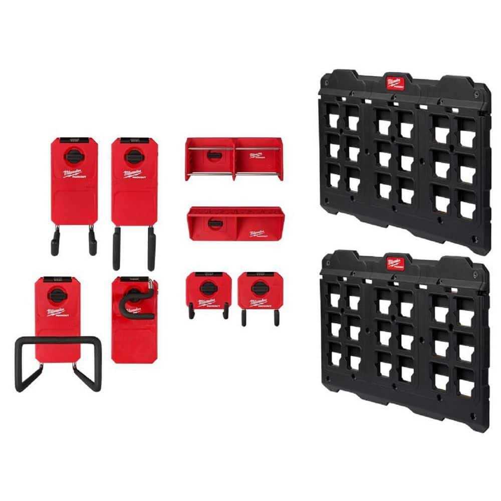Milwaukee PACKOUT Shop Storage 10-Piece Kit - Cheap Fitting