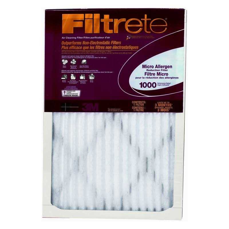 Filtrete Allergen Defense Air Filter - Cheap Fitting