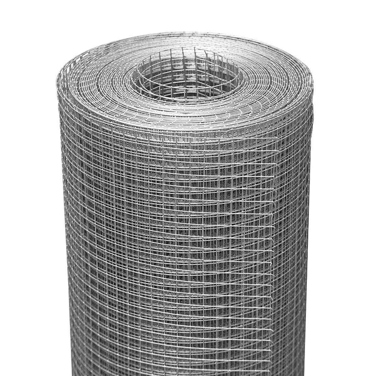 Seboss Hardware Cloth 1/2 inch 48 x 100 ft 19 Gauge Hot Dip Galvanized After Welding - Cheap Fitting