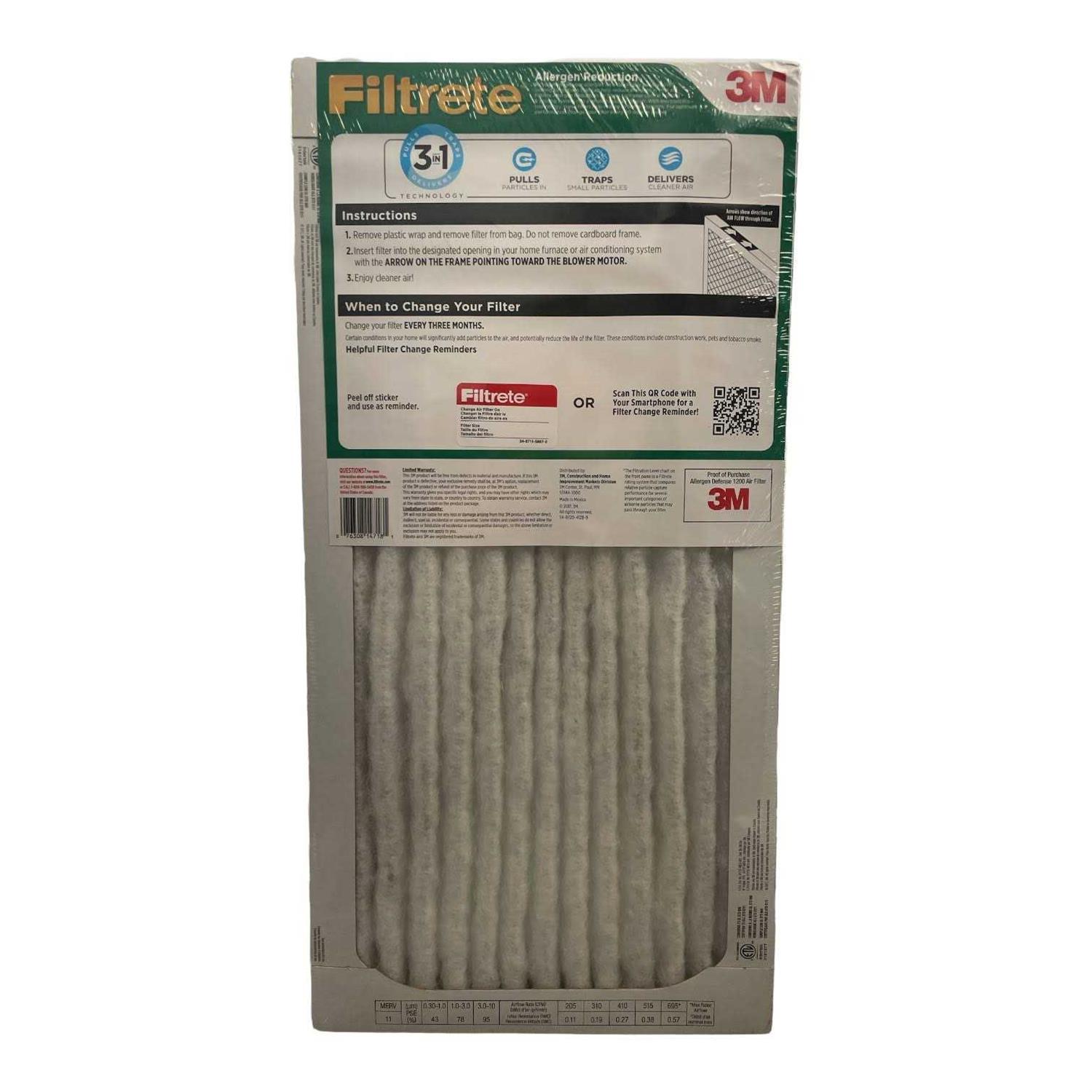 Filtrete Micro Allergen Plus 2x Dust Defense Filter - Cheap Fitting