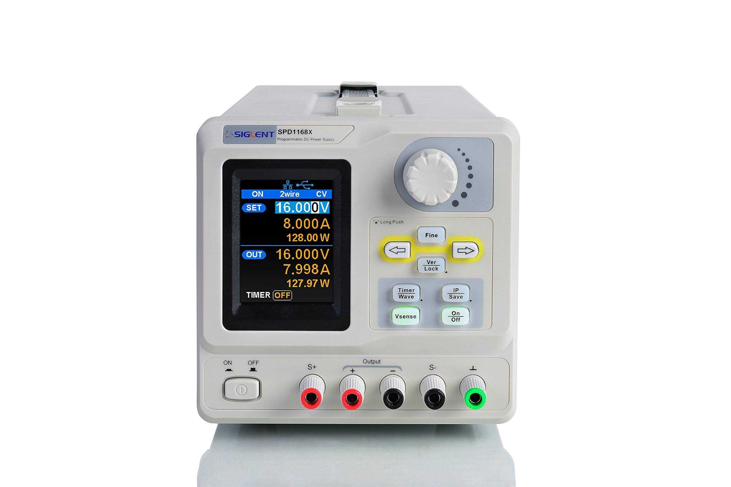 Siglent SPD1168X Programmable Linear DC Power Supply - Cheap Fitting