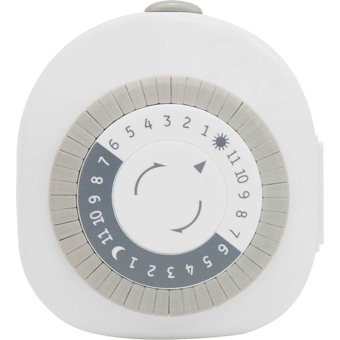 GE 15153 24-Hour Mechanical 1-Outlet Plug-In Timer - Cheap Fitting