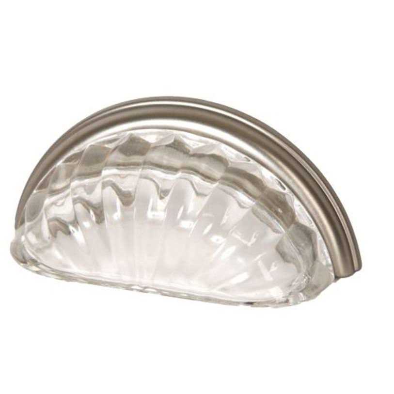 Lews Hardware Melon Glass Cup Pulls - Cheap Fitting