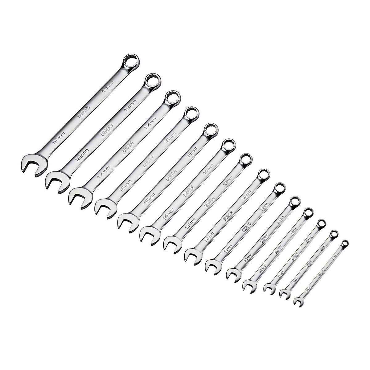 Icon Professional Metric Combination Wrench Set - Cheap Fitting