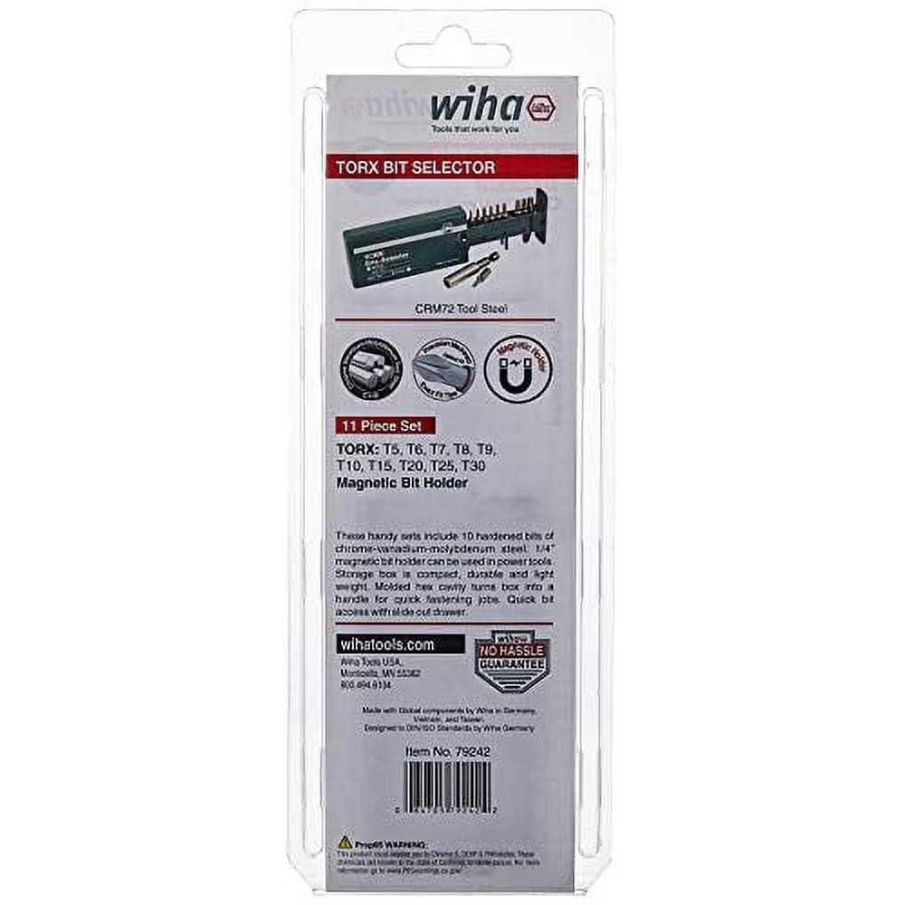 Wiha Torx Bit Selector - Cheap Fitting