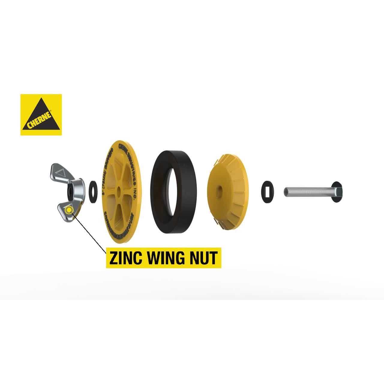 Cherne 270261 End-of-Pipe Gripper Plug - Cheap Fitting