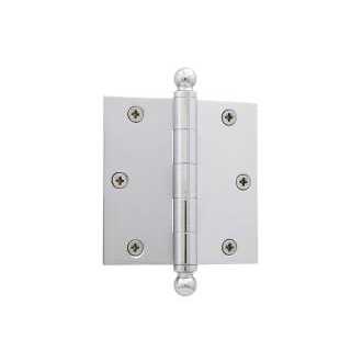 Nostalgic Warehouse 728348 3.5 Ball Tip Residential Square Corners Door Hinge - Cheap Fitting